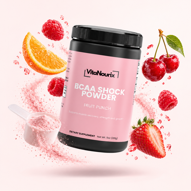 BCAA 2:1:1 Powder with Glutamine – Fruit Punch