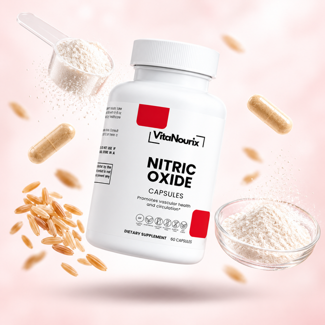 Nitric Oxide Capsules – L-Arginine & L-Citrulline