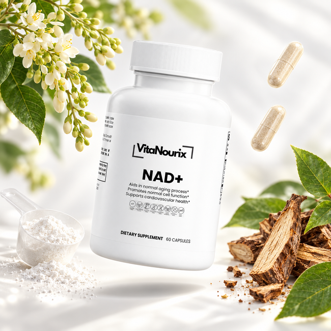 NAD+ 500mg with Resveratrol & Quercetin